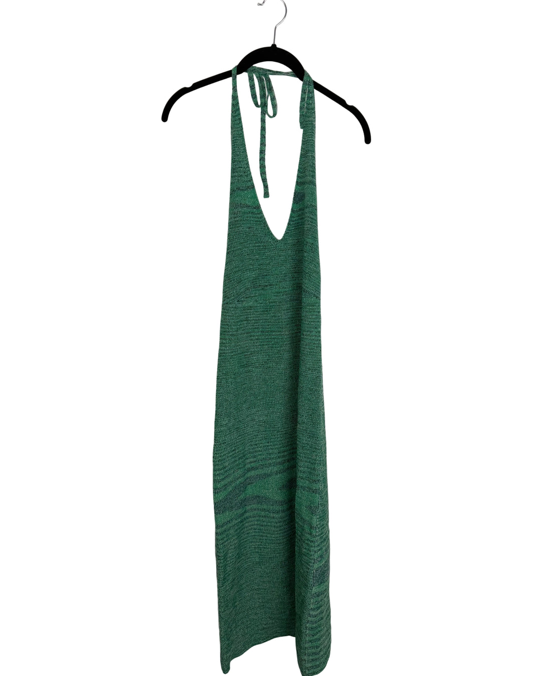 Green Open Back Halter Dress - Size 0/2 and 4/6