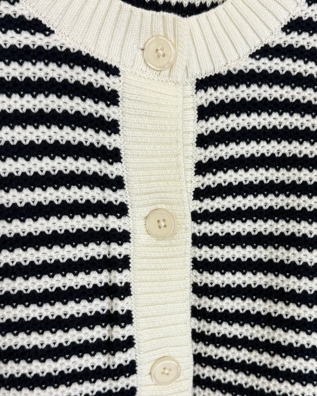 Striped Knit Sweater Vest - Size 4/6