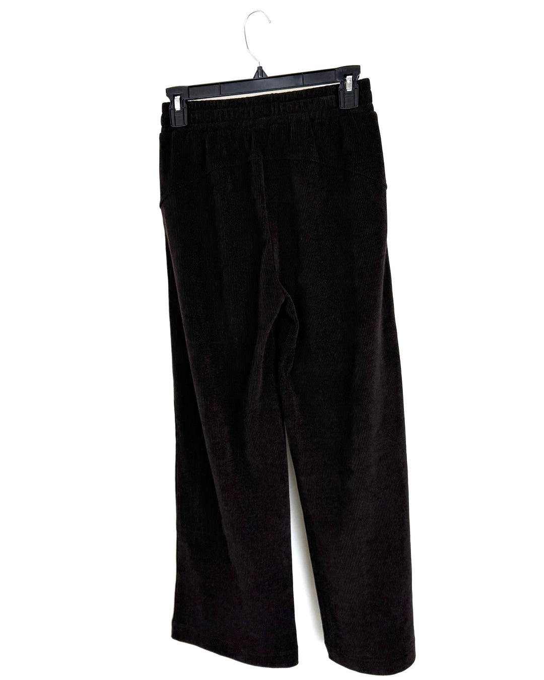 Dark Brown Knitted Wide Leg Pants - Size 0/2