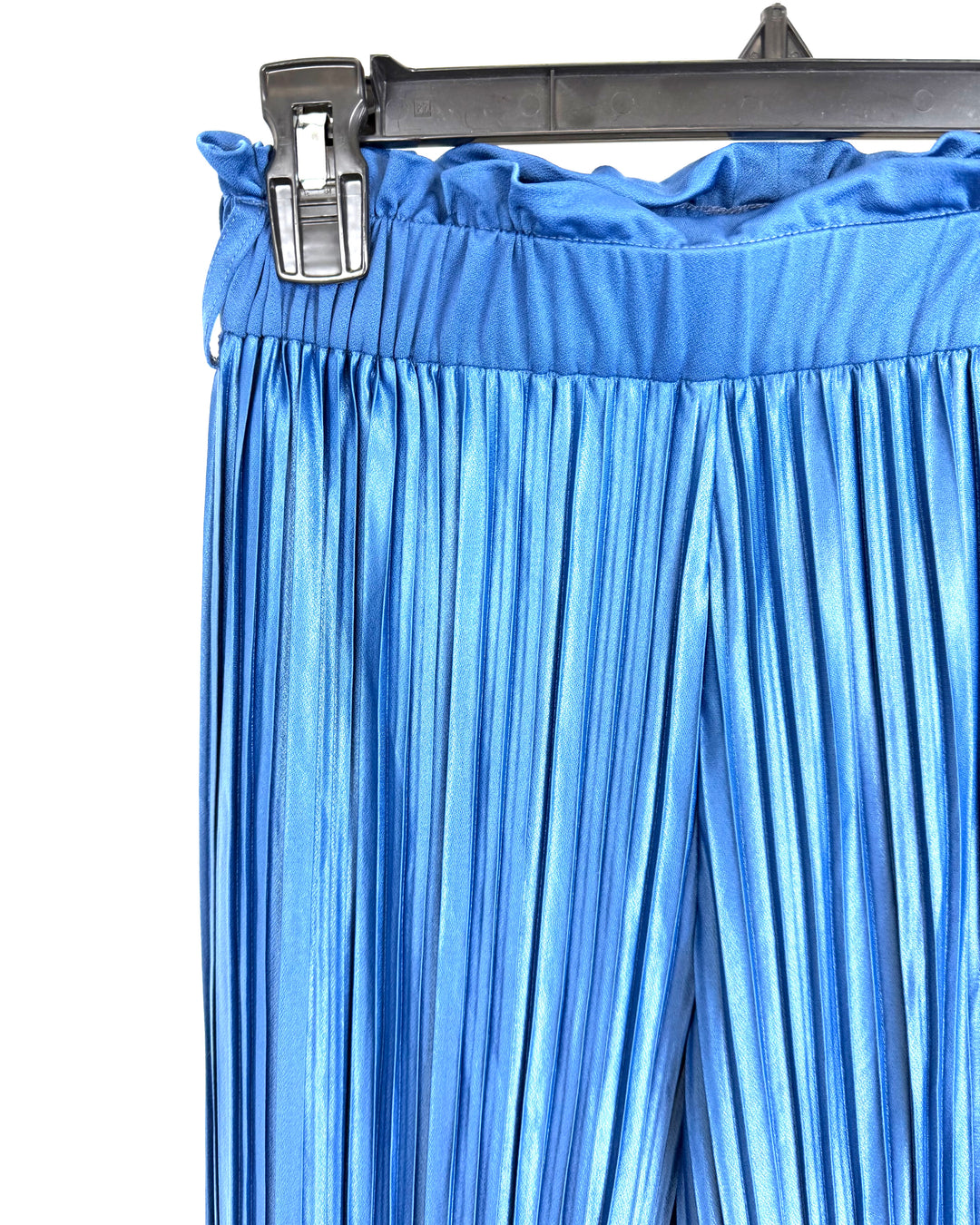 Royal Blue Pleated Wide Leg Pants - Size 2/4