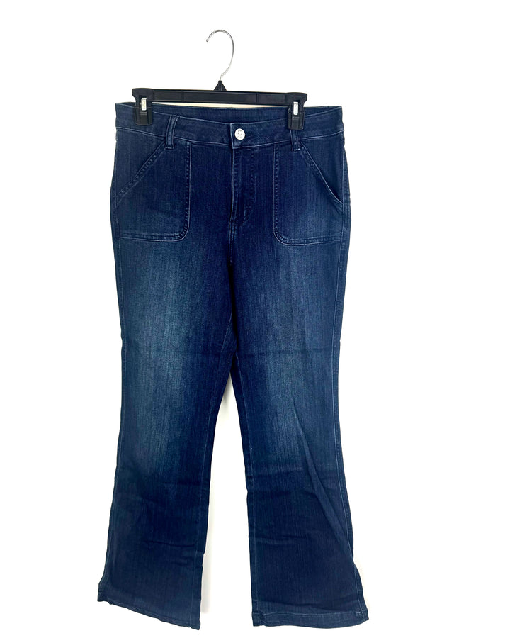 Midnight Blue Bootcut Jeans- Size 12