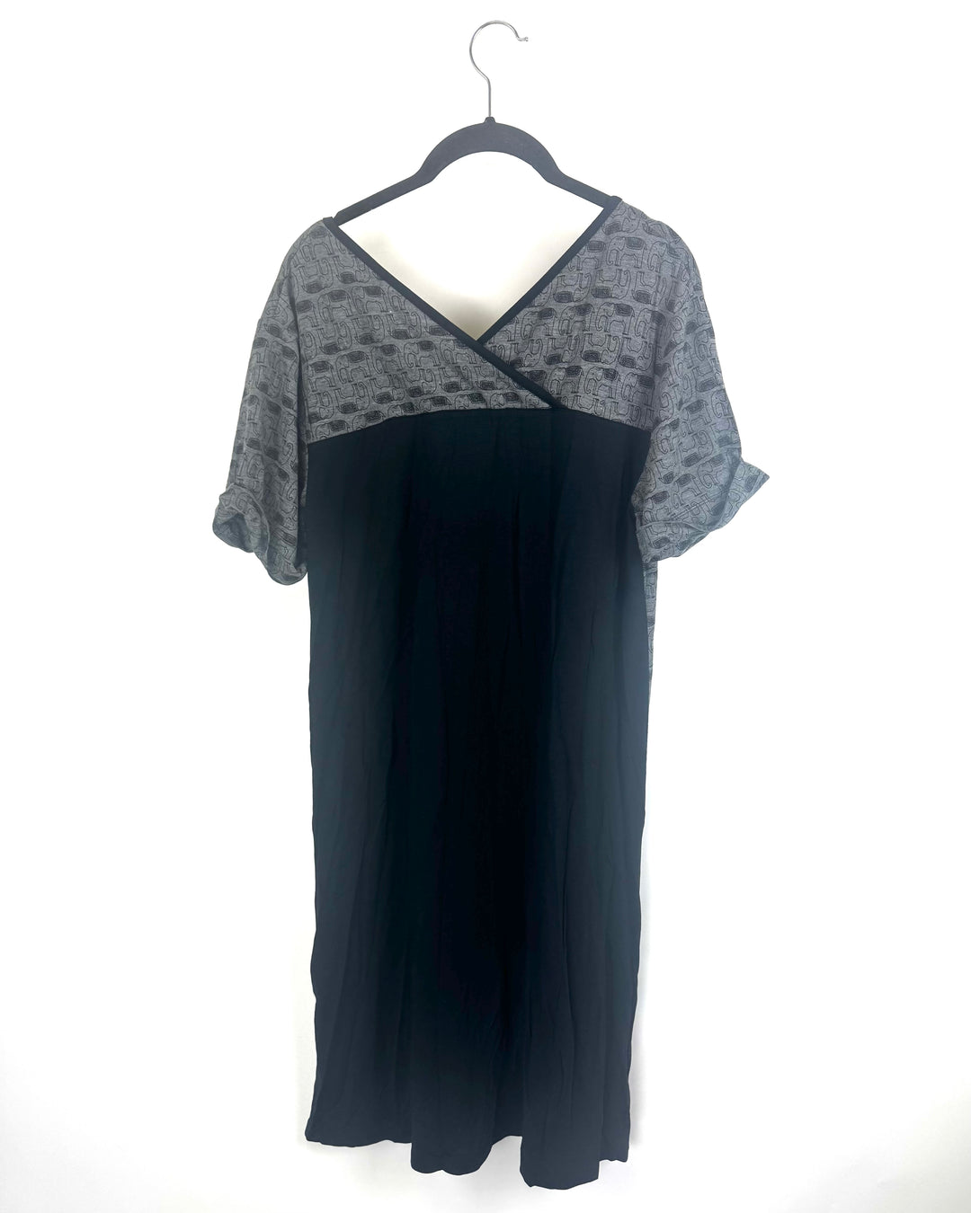 Gray Drape Elephant Dress - Size 6/8