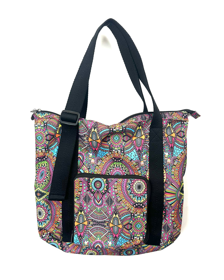 Multicolor Paisley Tote Bag