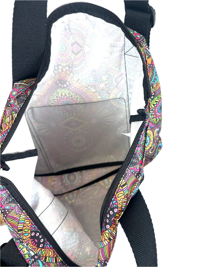 Multicolor Paisley Tote Bag