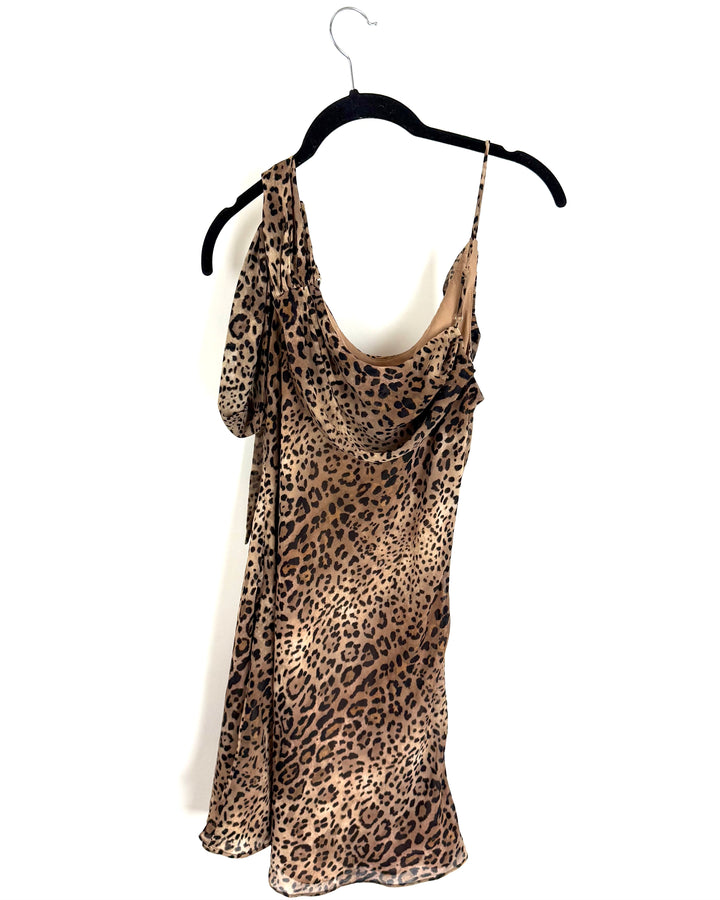 House Of Harlow 1960 Leopard Print Dress - Small