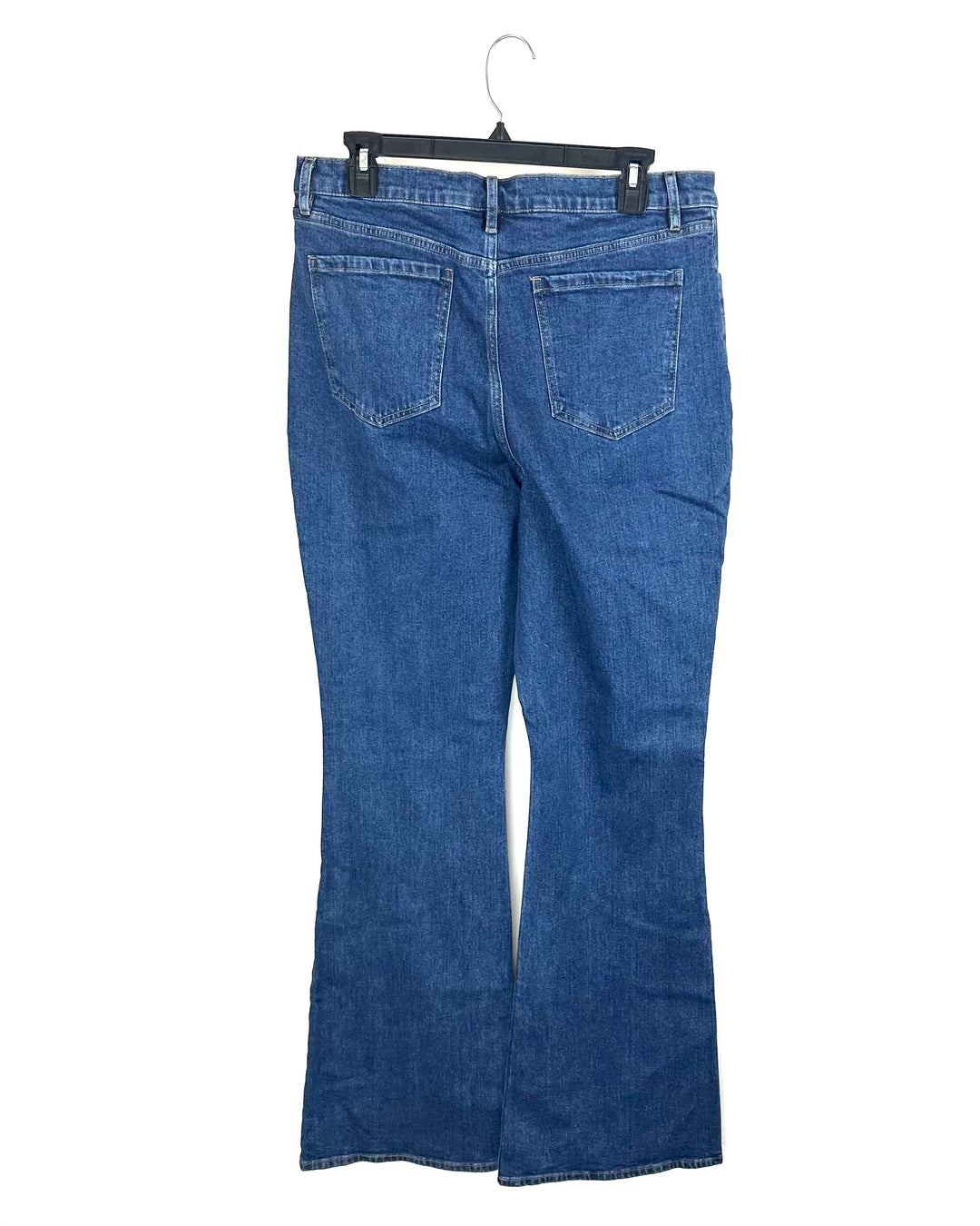 Blue Denim Flared Leg Jeans - Size 14 and 20