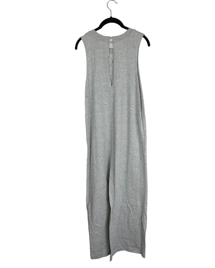Grey Sleeveless Jumpsuit - Size 0/2