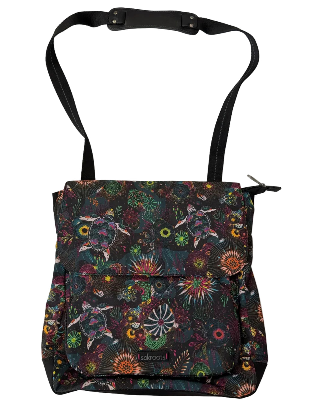 Colorful Turtle Convertible Backpack