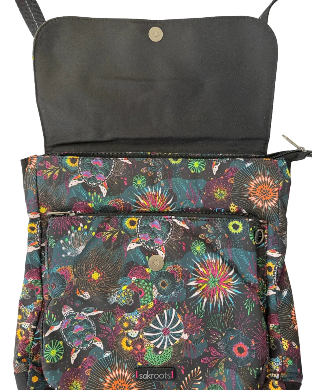Colorful Turtle Convertible Backpack