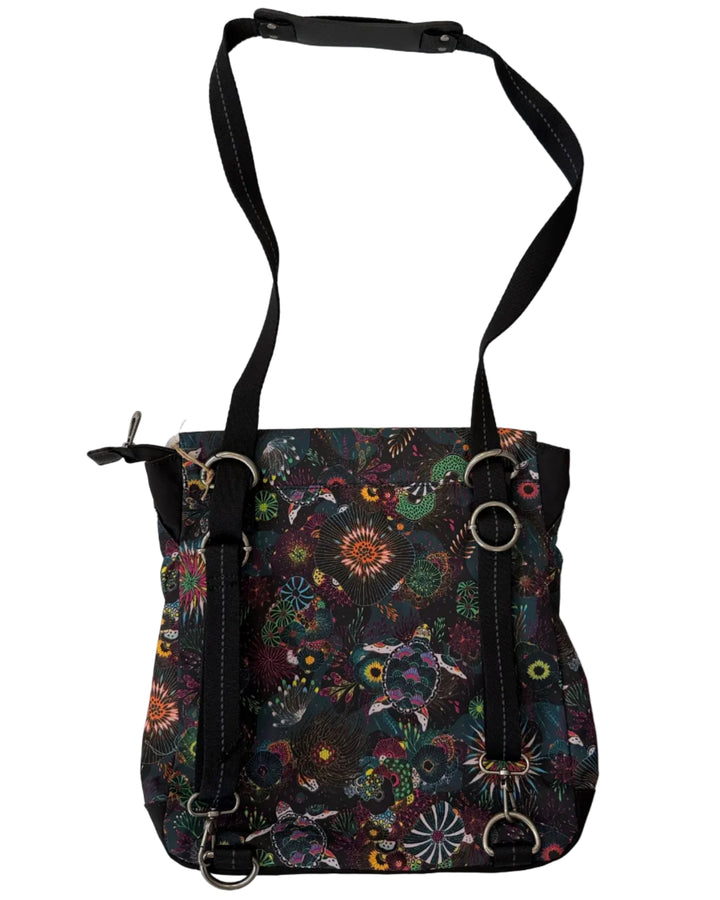 Colorful Turtle Convertible Backpack