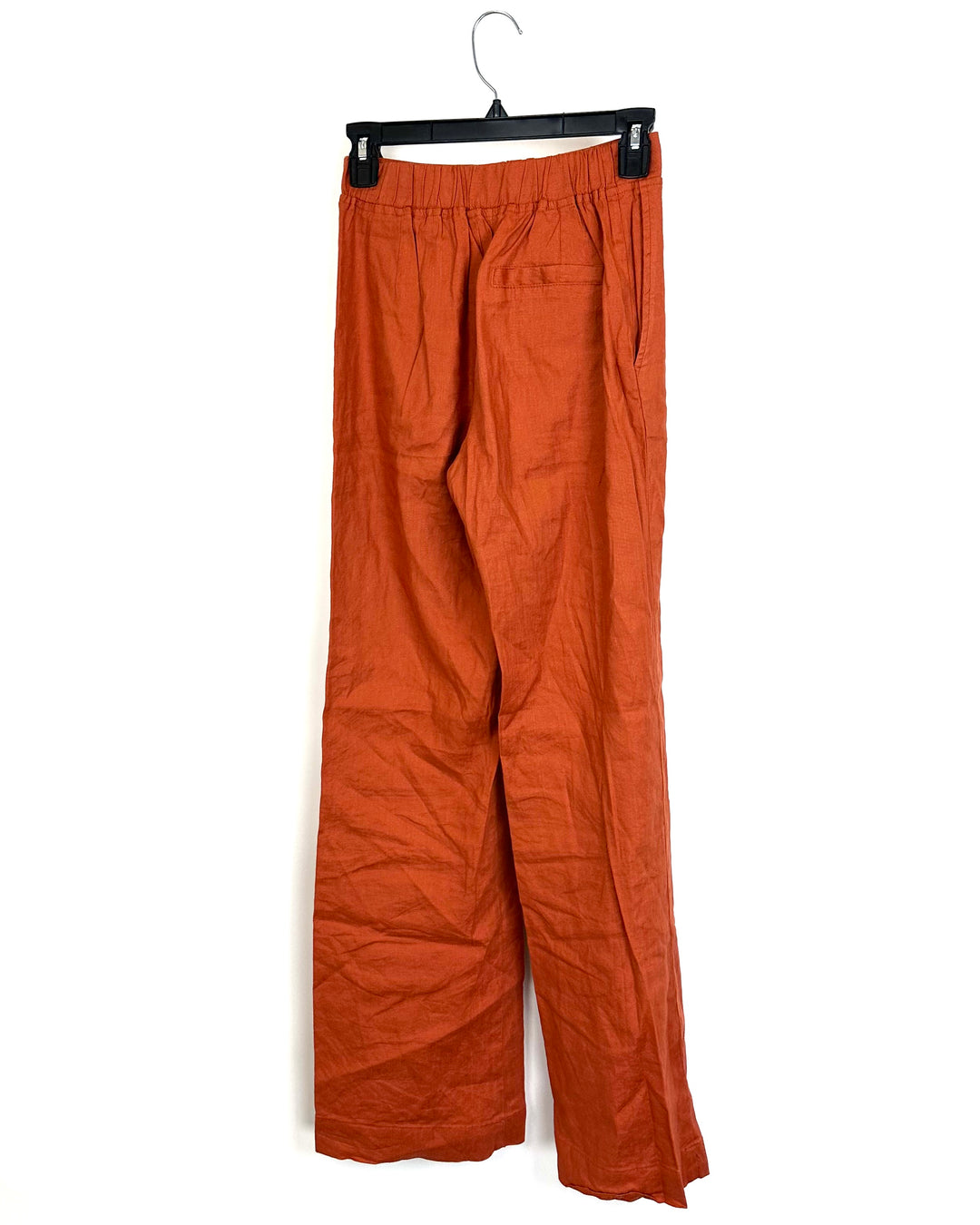 Monrow Burnt Orange Trousers - Extra Small