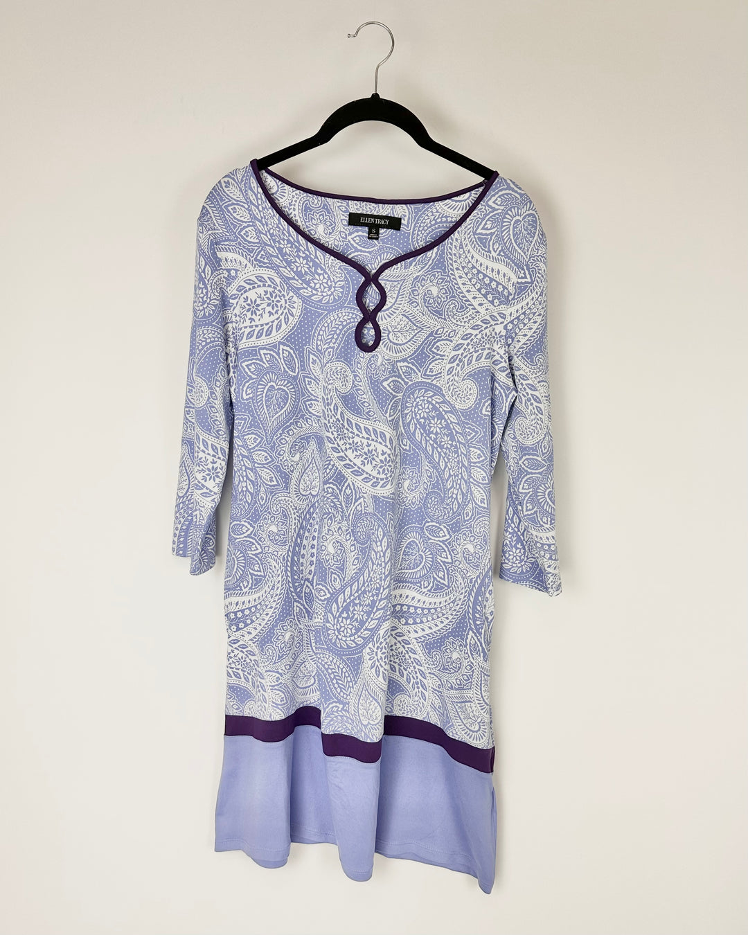 Purple Pattern Nightgown - Small