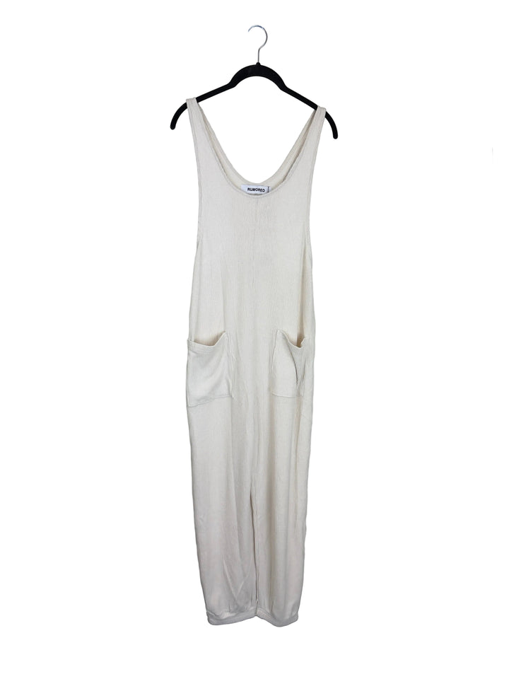 Cozy Ivory Jumpsuit - size 0/2 and size 2/4