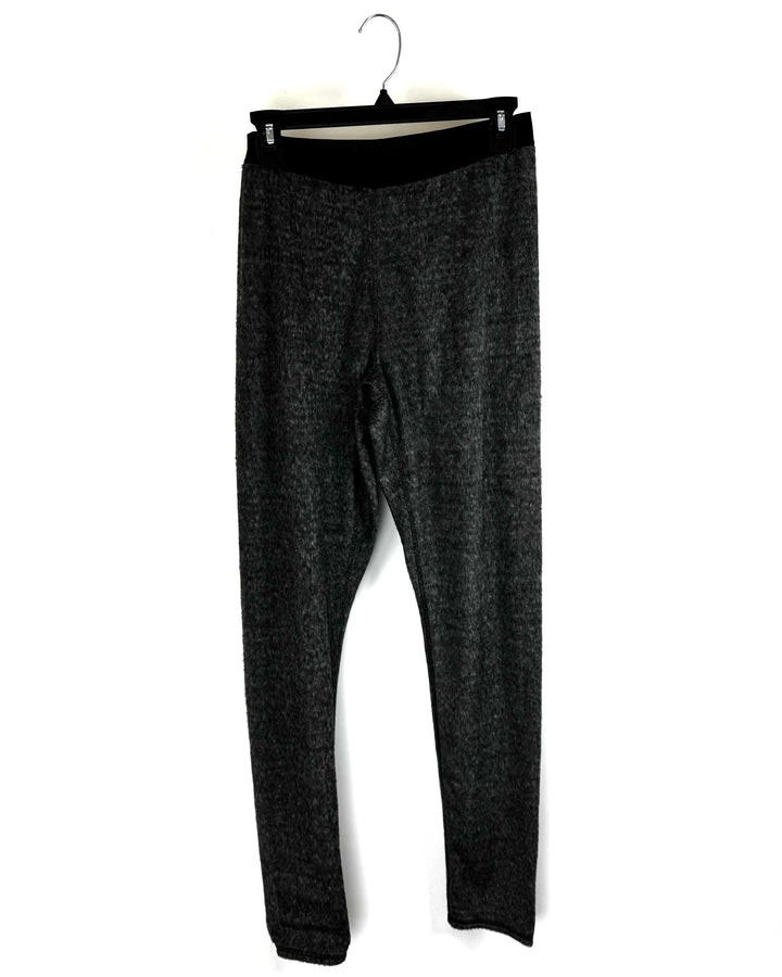 Dark Gray Soft Fitted Pants - Medium