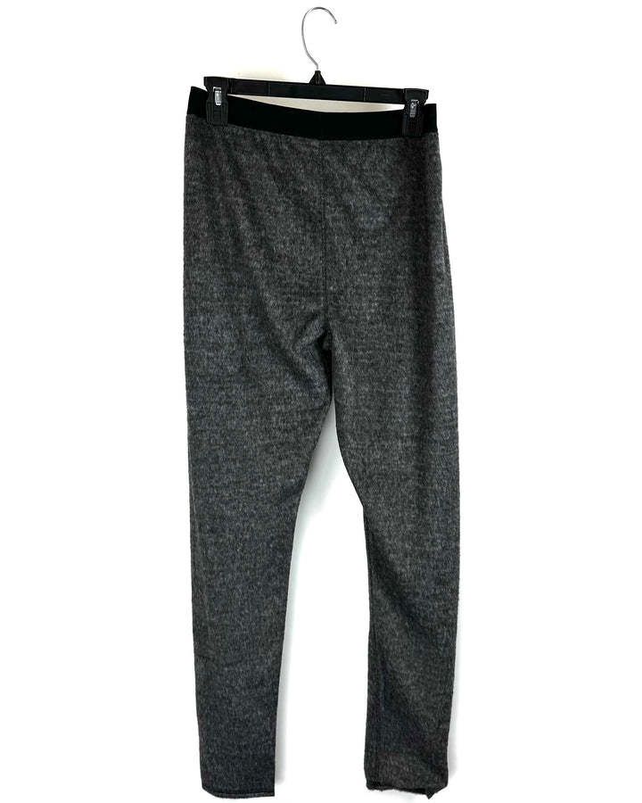 Dark Gray Soft Fitted Pants - Medium