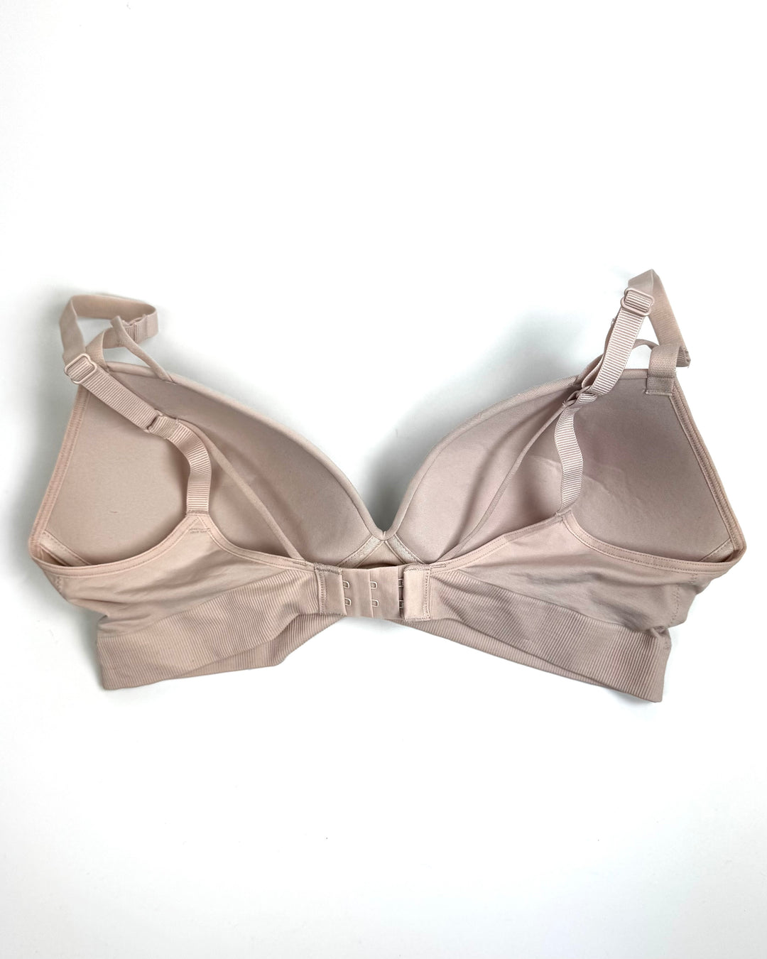 Blush Pink Seamless Bra with Full Cups- Small