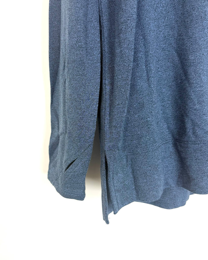 Navy Blue Sweat Set - Size 2/4