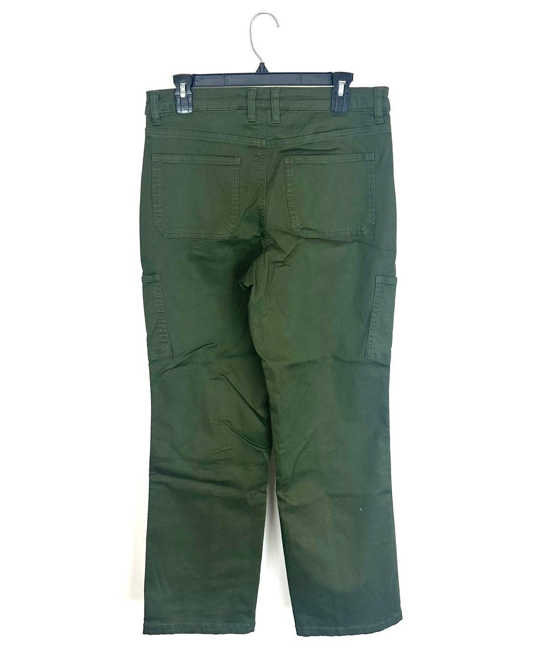 Olive Green Cargo Pants - Size 8