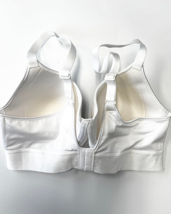 Pure White Full Coverage Bra with Cups- 34C