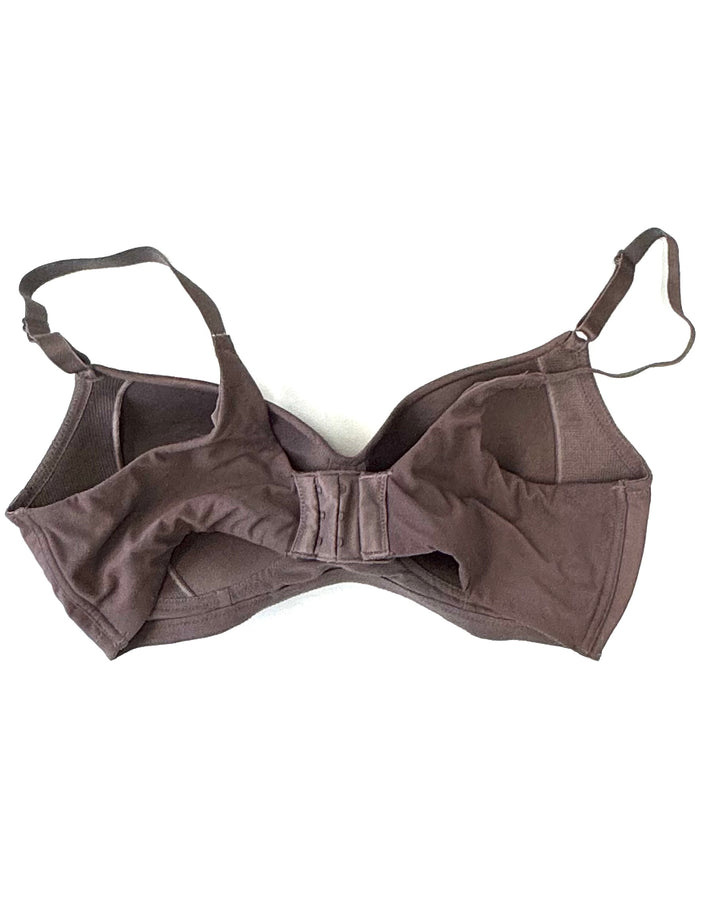 Dusty Mocha Brown Wireless Bra - 34C