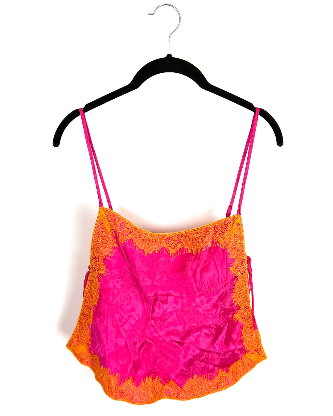 Fuschia and Orange Lace Cami - Size 2/4