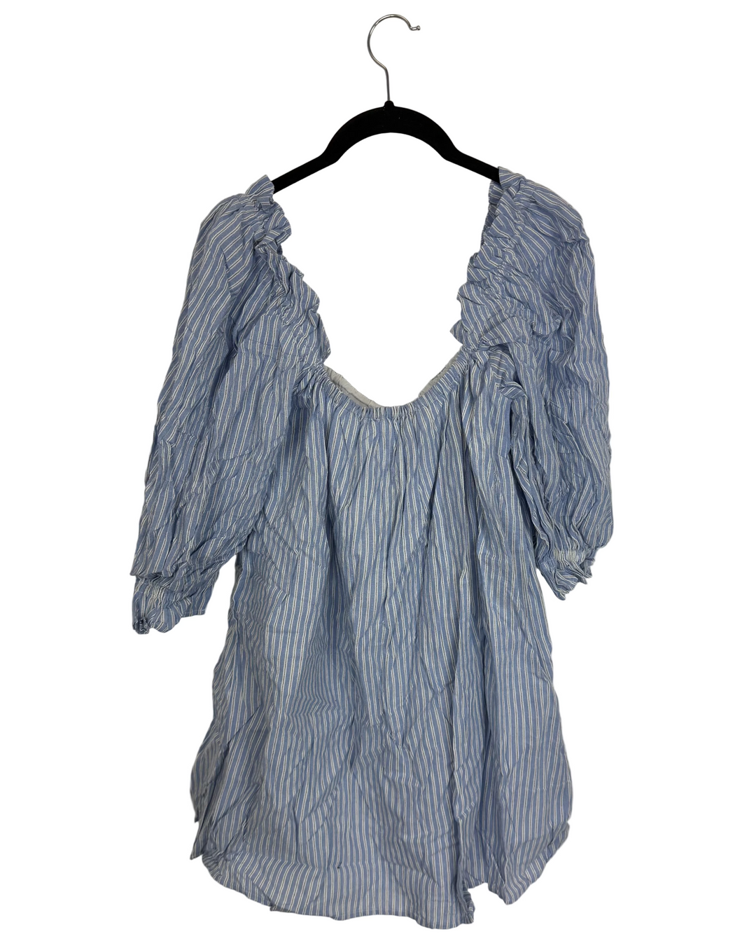 Sky Blue Striped Dress - Size 0/2 and 2/4