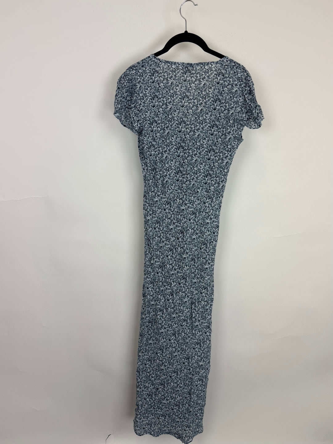 Dusty Blue Floral Dress - Size 00/0 and 2/4