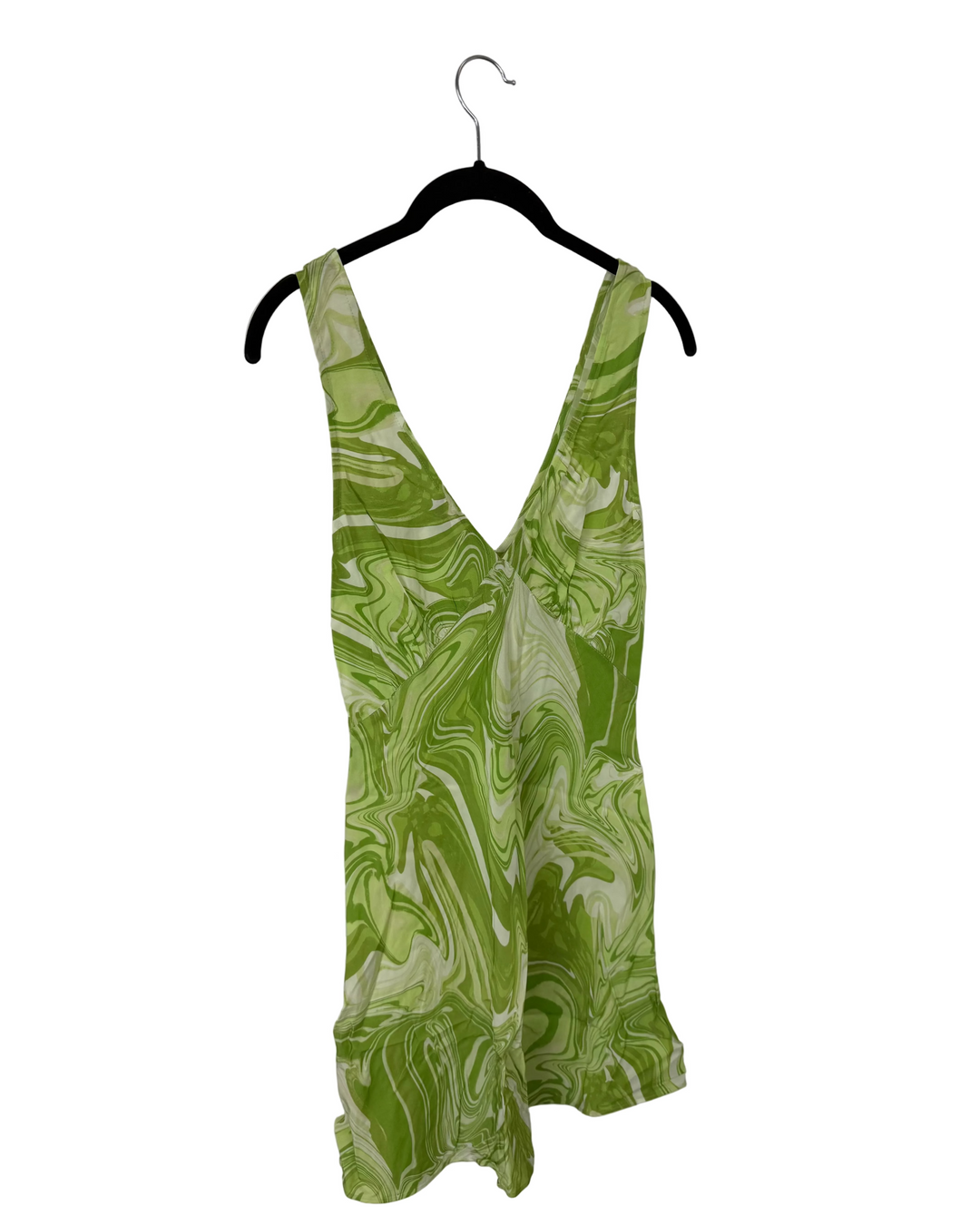 Green Swirl Dress - Size 00/0 and 2/4