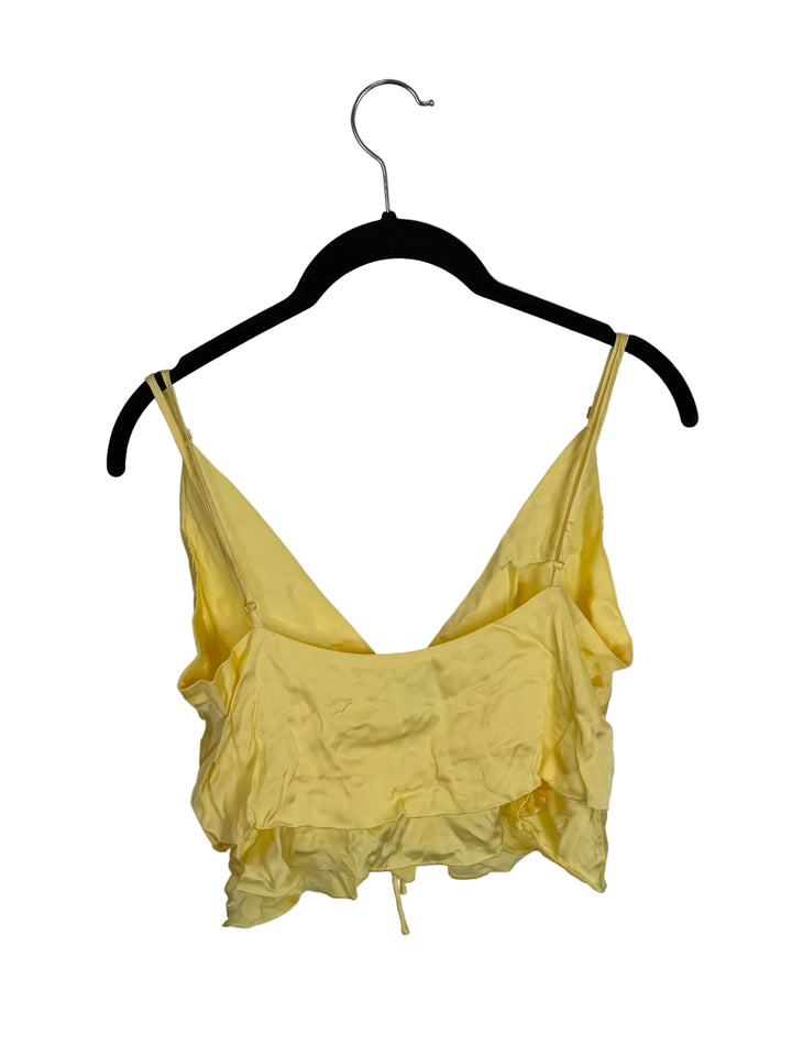 Sun Yellow Cami Tie Blouse - Size 2/4