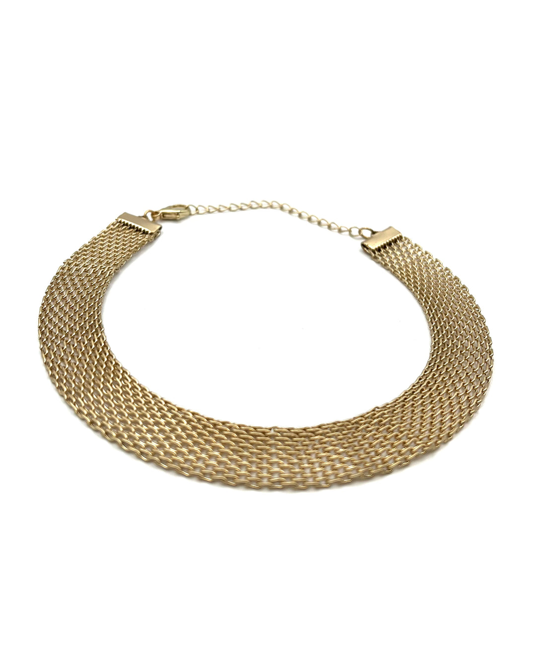 Gold Chain Choker Necklace