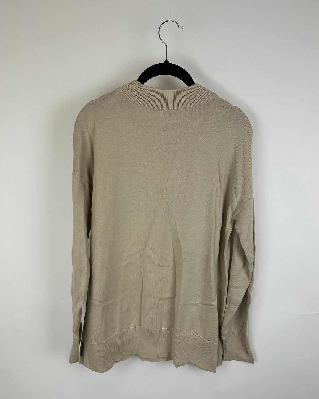 Beige "Amour" Knit Sweater - Size 6/8