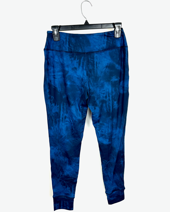 Navy Tie Dye Joggers - Size 2