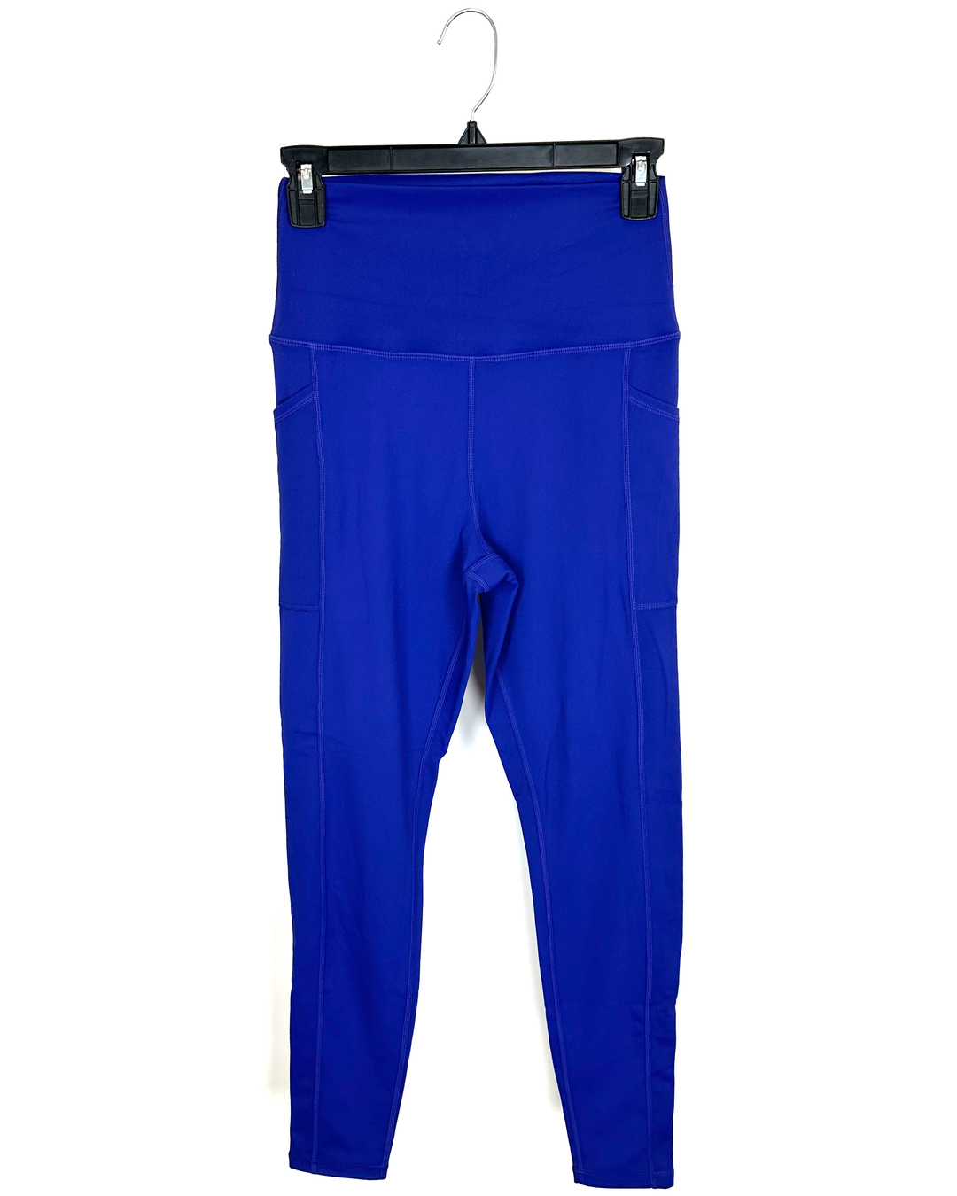 Royal Blue Pocket Leggings - Size 4/6