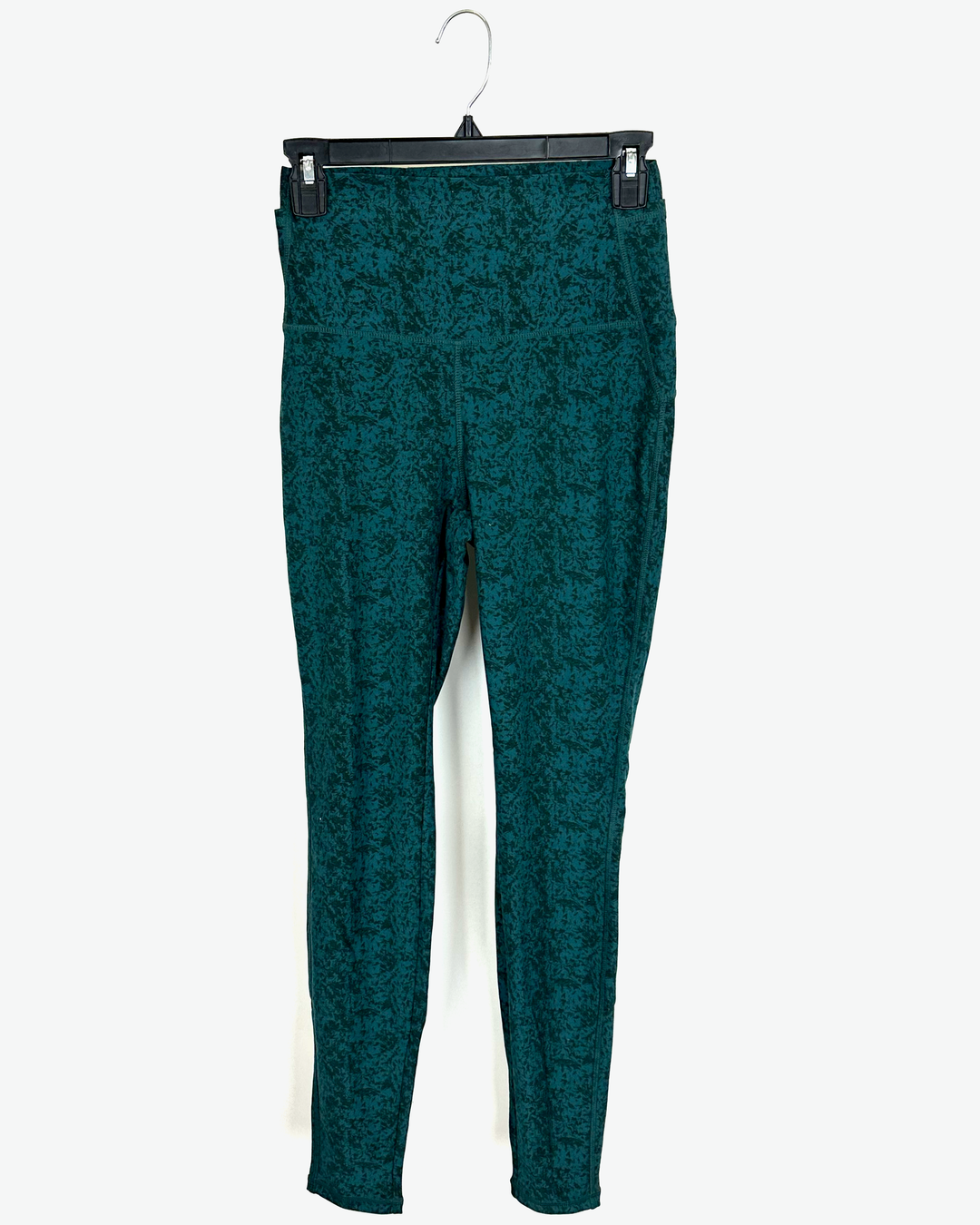 Teal Patterned Leggings - Size 2/4