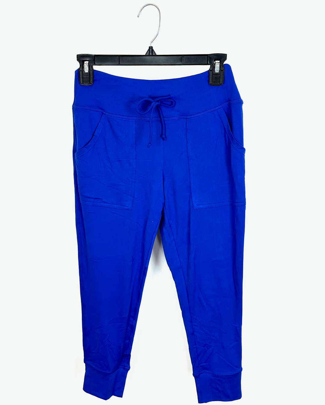 Cerulean Blue Waist Tie Joggers - Size 0/2