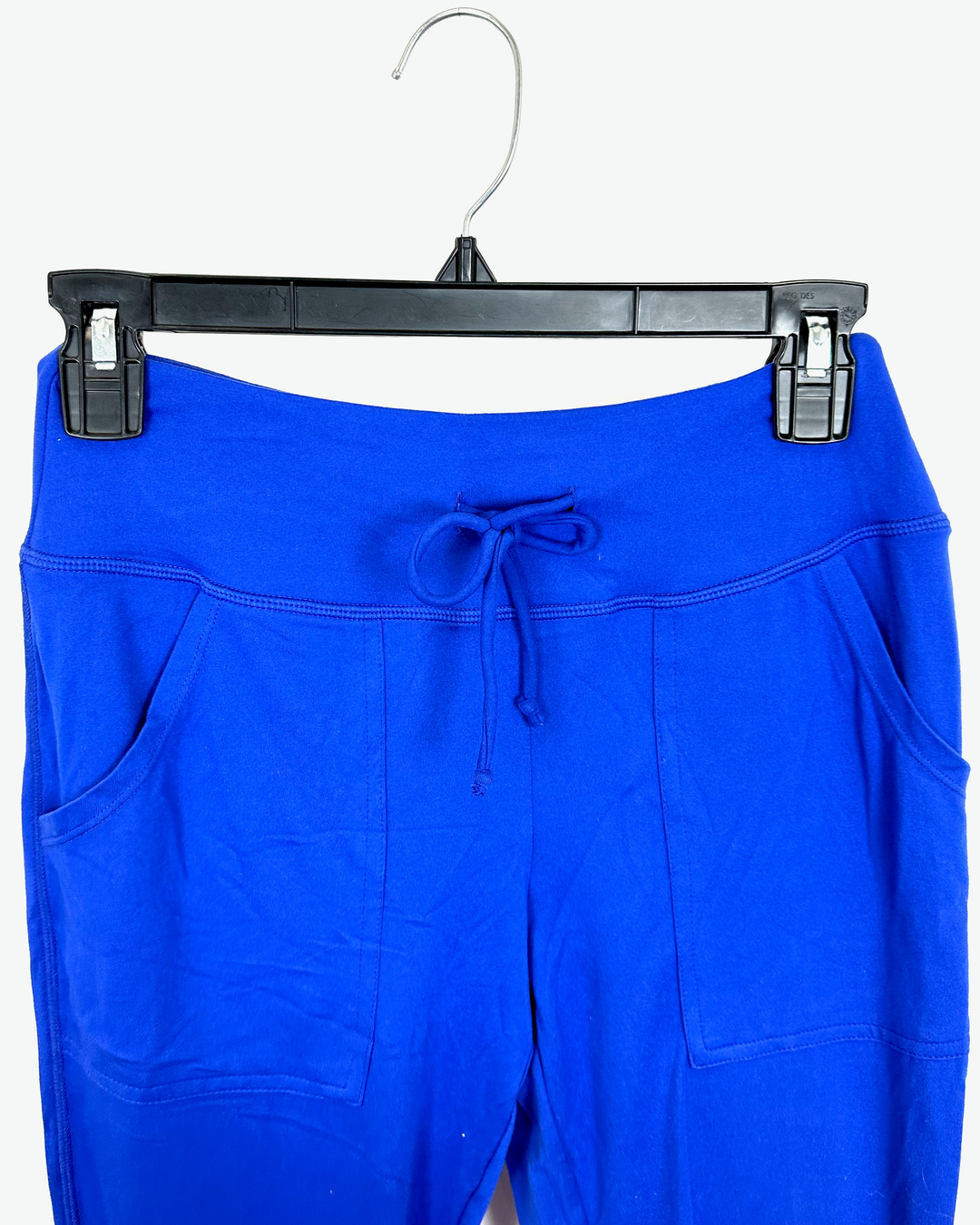 Cerulean Blue Waist Tie Joggers - Size 0/2