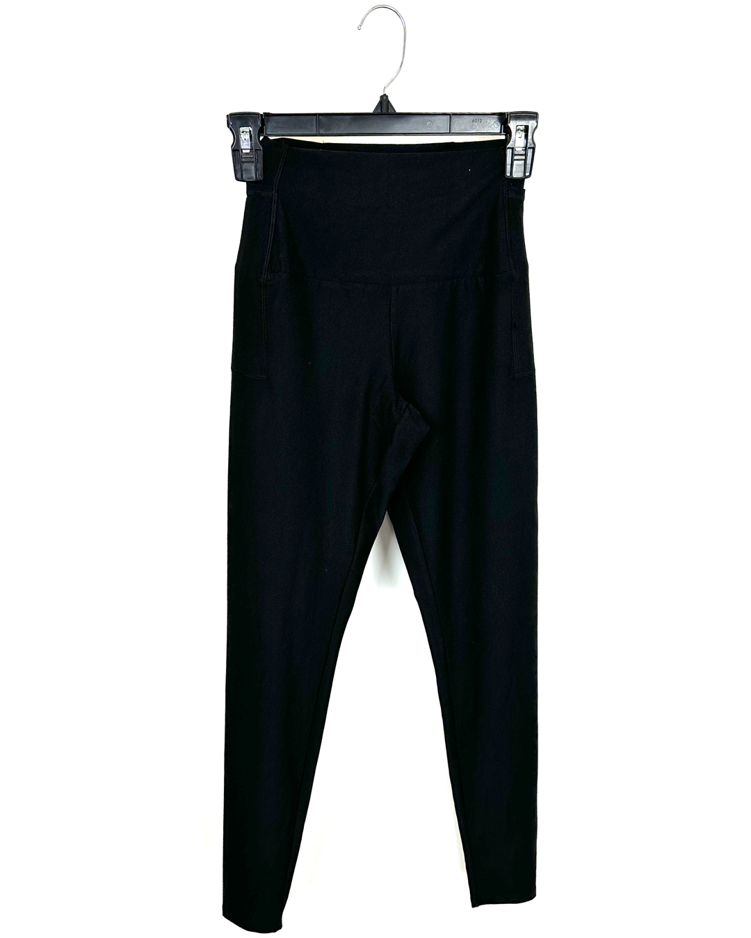 Obsidian Black Pocket Leggings - Size 0/2