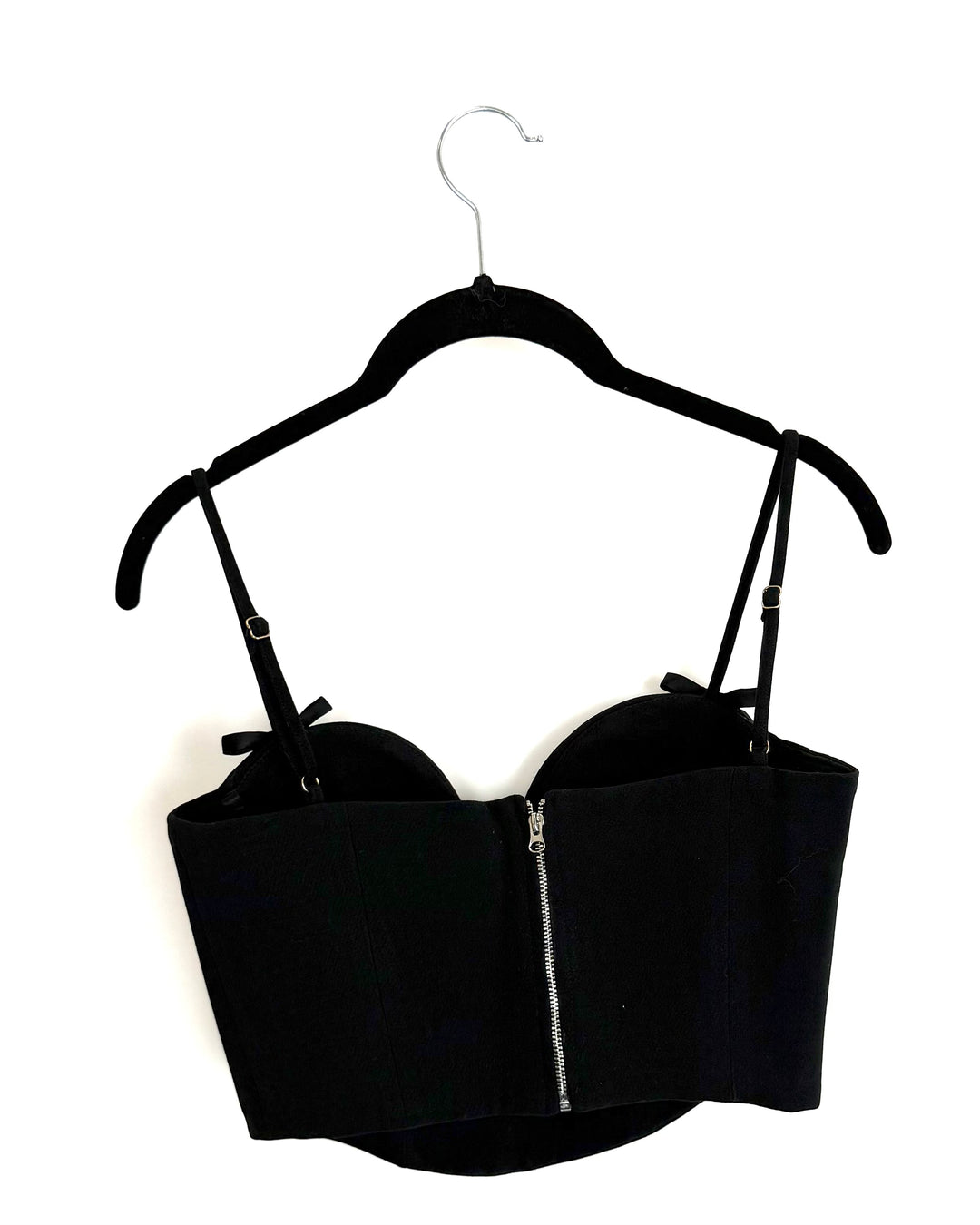 Black Bow Detailed Corset - Size 0/2
