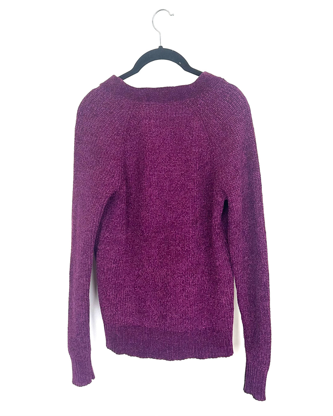 Magenta Purple Cardigan Sweater - Size 6/8