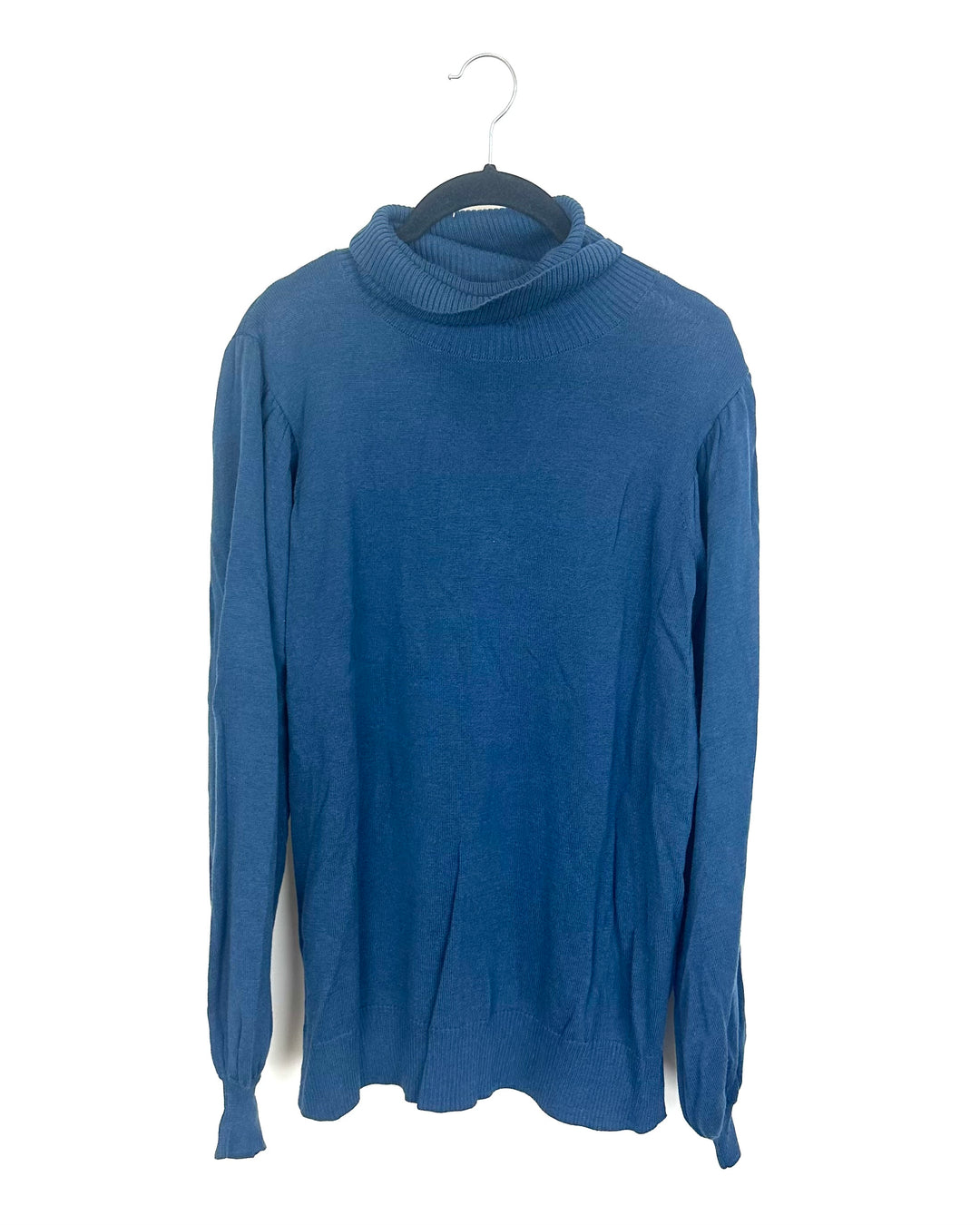 Dark Navy Blue Turtleneck Sweater - Size 6/8