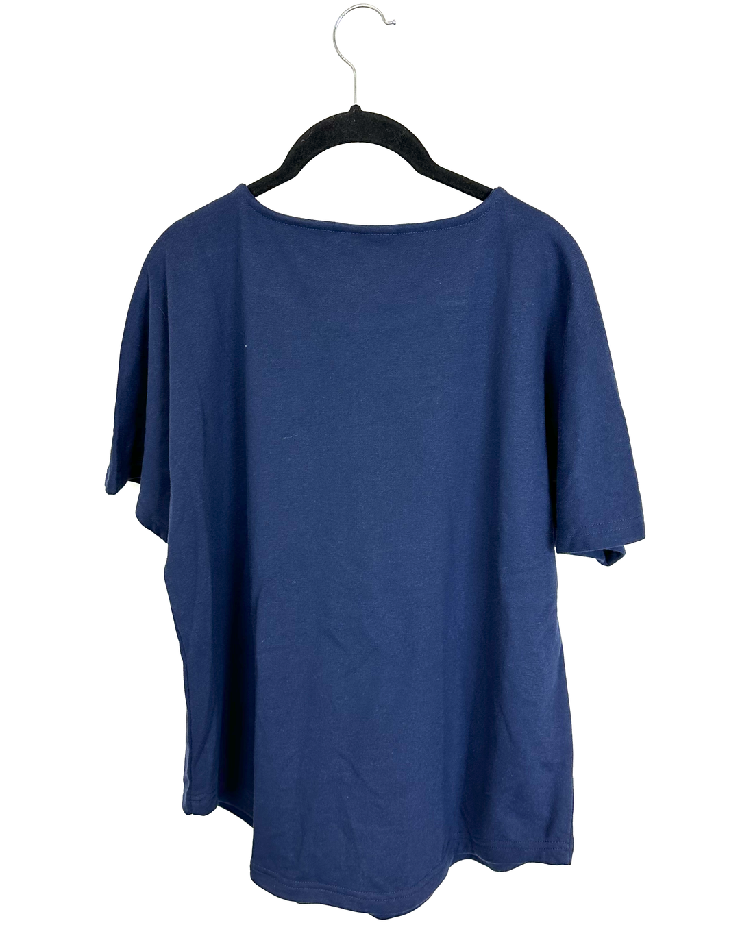 Navy Blue Heavyweight Top - Size 6/8