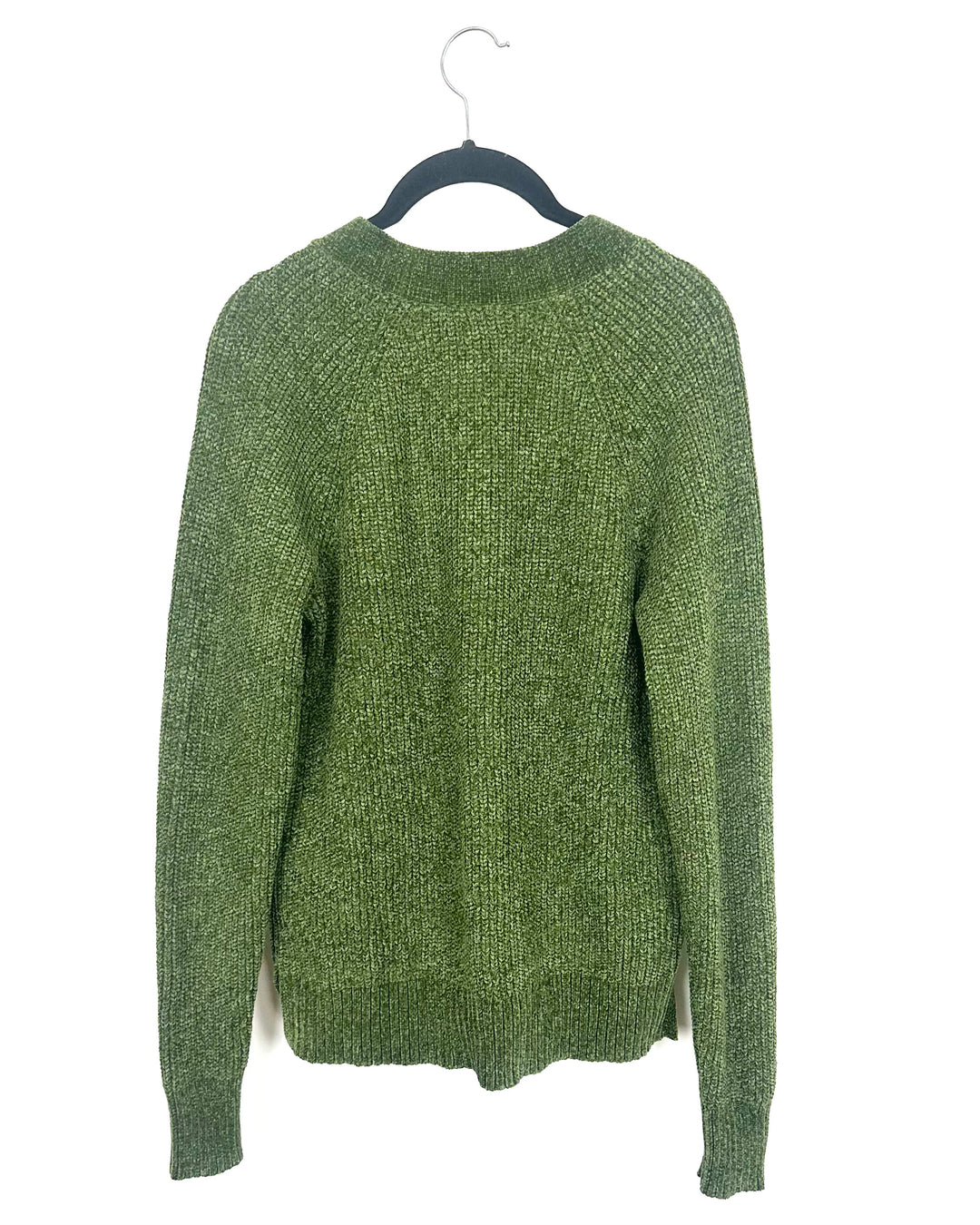 Moss Green Cardigan Sweater - Size 6/8