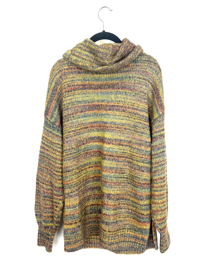 Sunset Ombre Turtleneck Sweater - Size 6/8