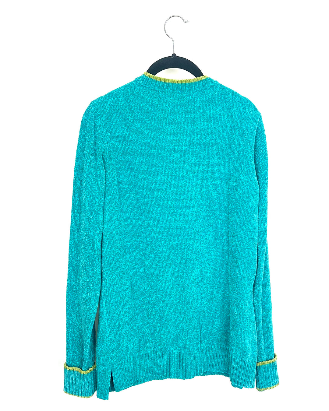 Turquoise and Green Cardigan - Size 6/8