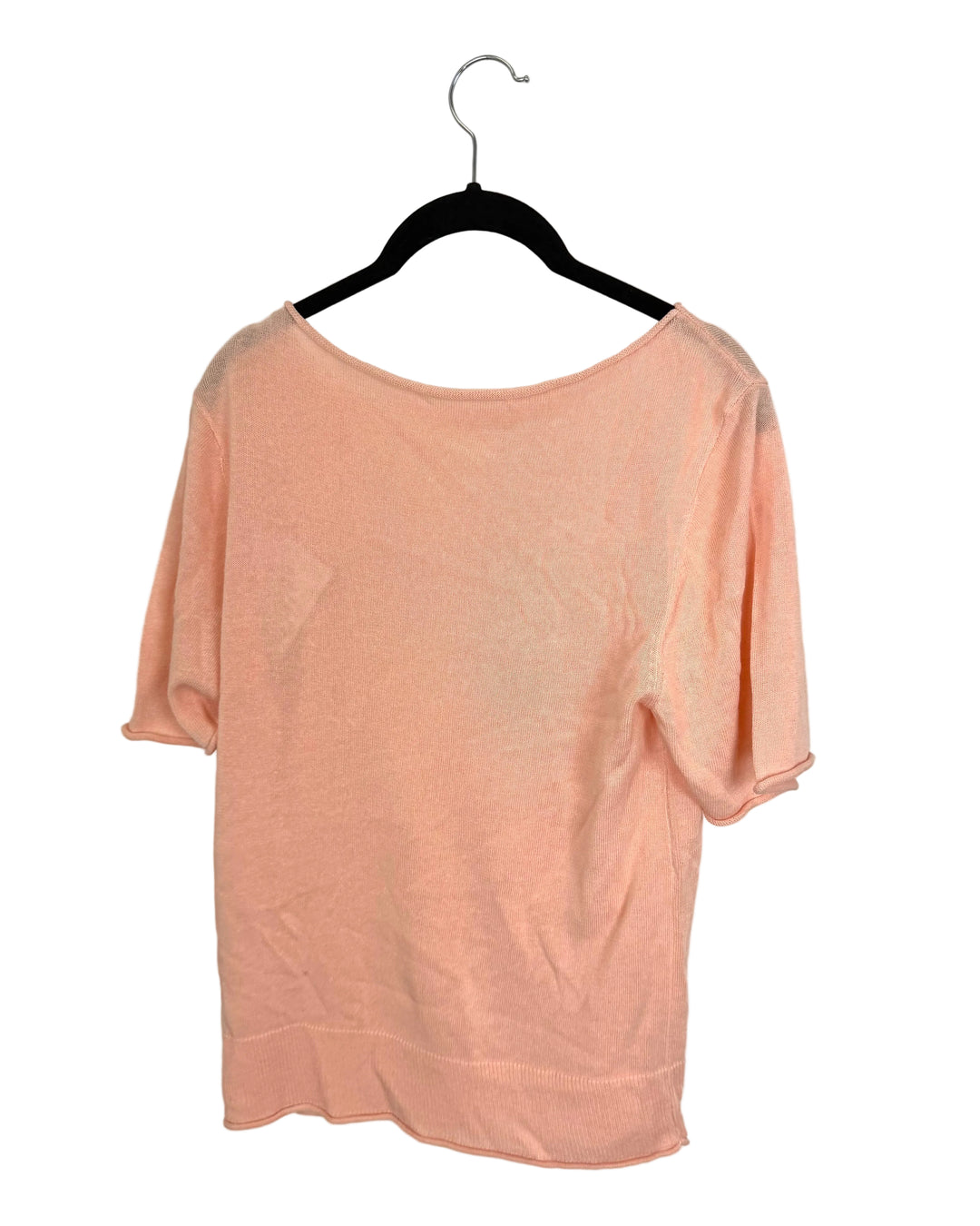 Peach Short Sleeve Top - Size 2/4
