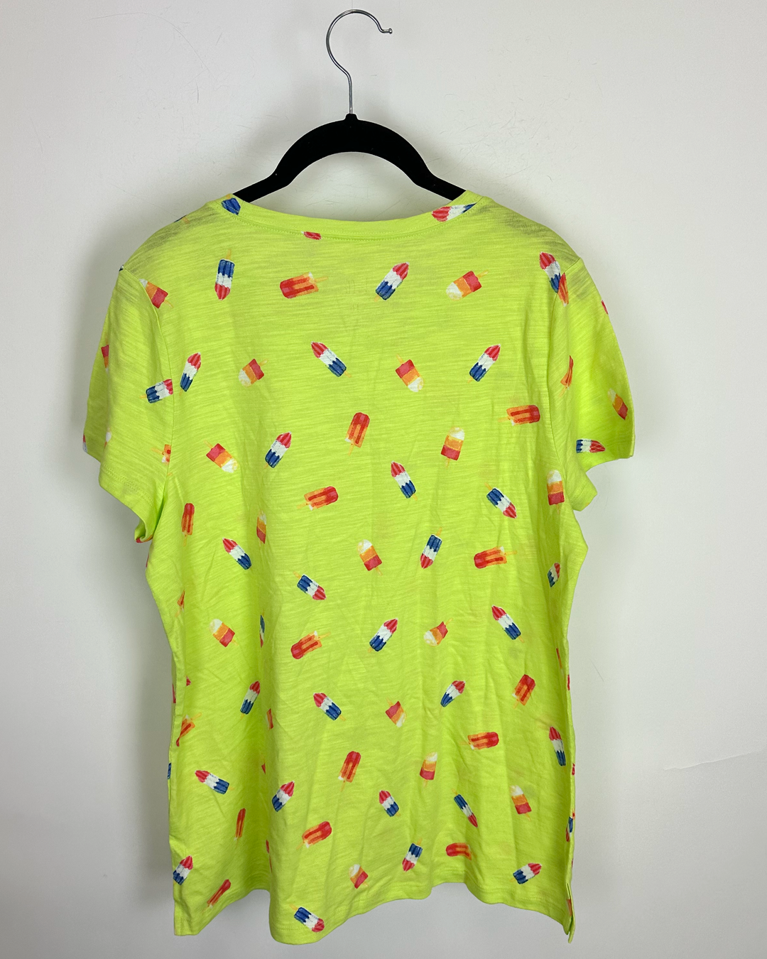 Bright Green Popsicle T-Shirt - Size 6/8