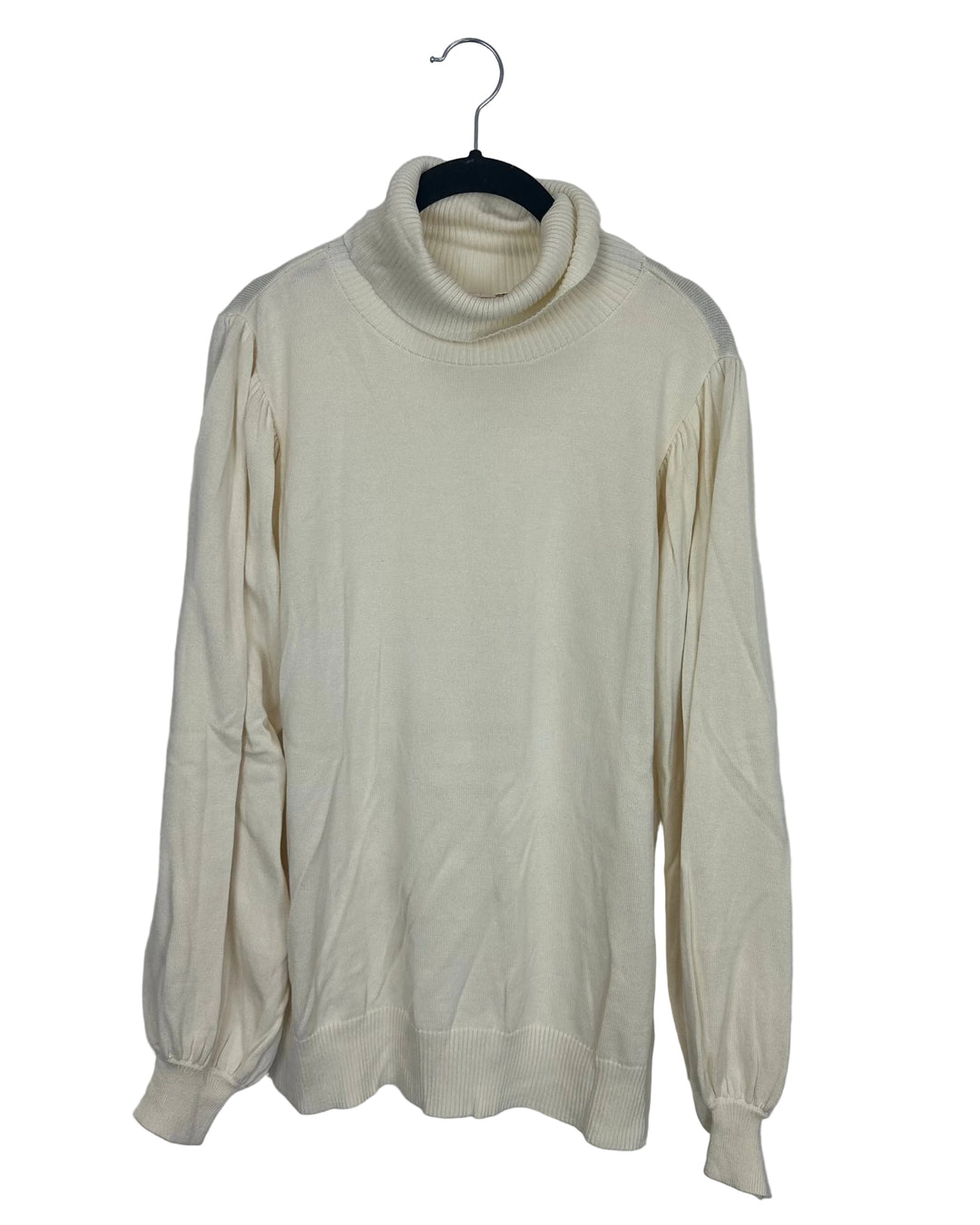 Ivory Cream Turtleneck Sweater - Size 6/8