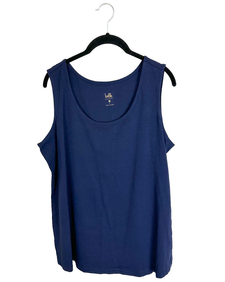 Navy Blue Tank Top - Size 14/16