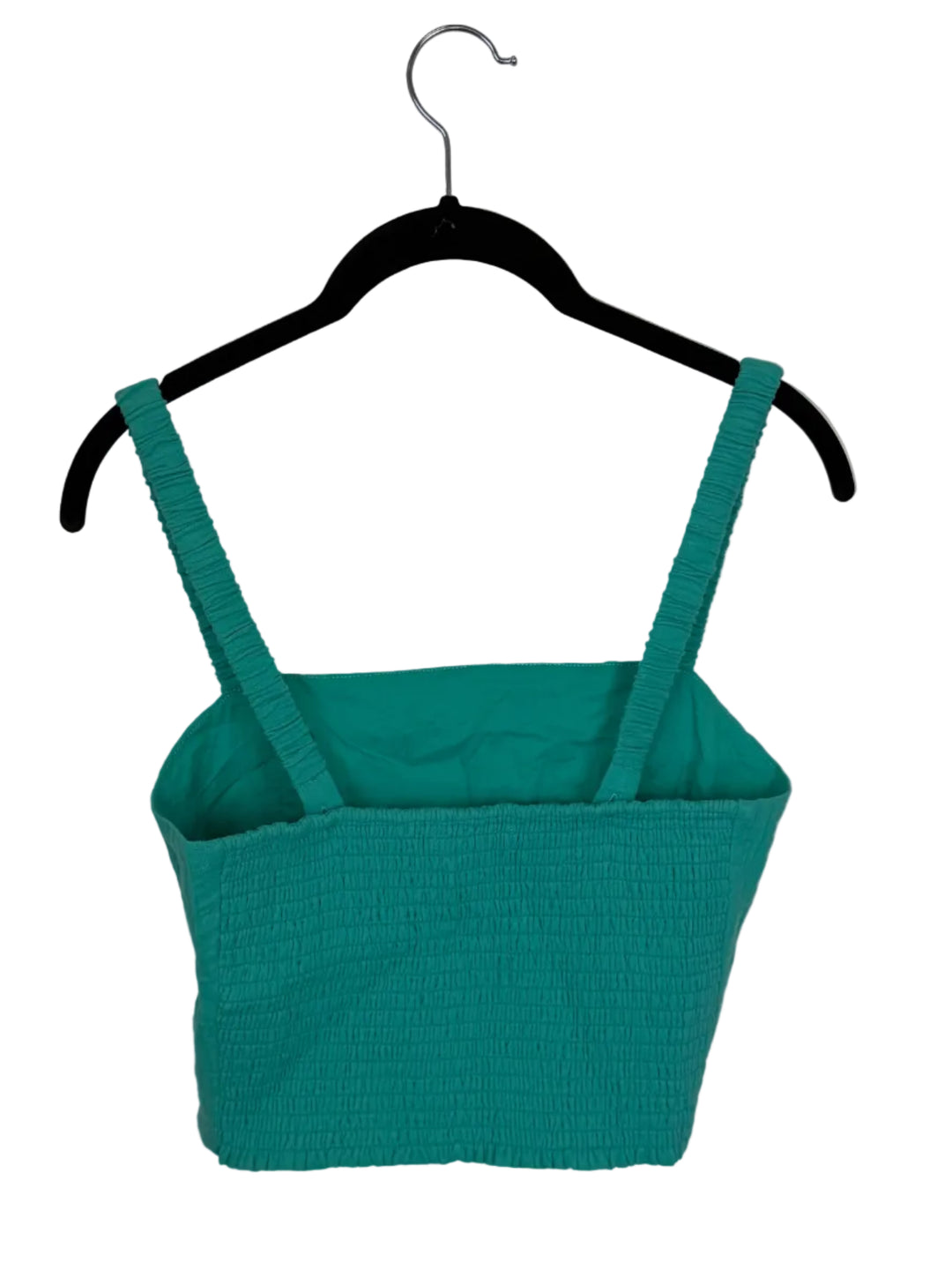 Turquoise Ruched Strap Top - Size 2/4