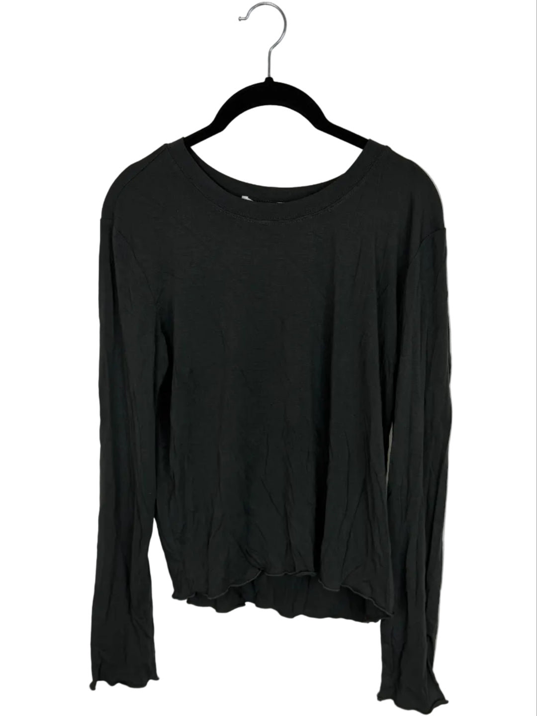 Black Soft Knit Top - Size 2/4